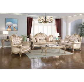 Monique Beige 97" Sofa