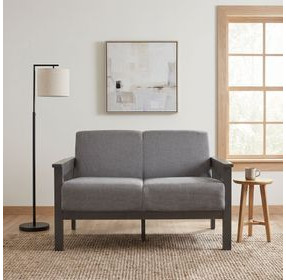Lewiston Gray Loveseat