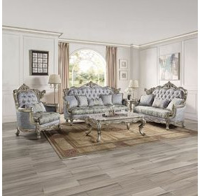 Miliani Beige and Antique Bronze Square Marble Top End Table