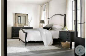 Ciao Bella Beige And Black upholstered Bedroom Set