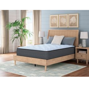 Destin Cove Plush Blue Queen Mattress