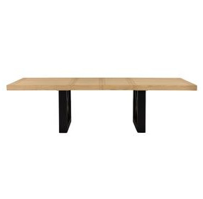 Magnolia Black Extendable Rectangular Dining Room Set