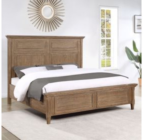 Riverdale Brown Queen Panel Bed