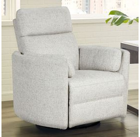 Radius Natural Beauty Quartz Swivel Glider Power Recliner