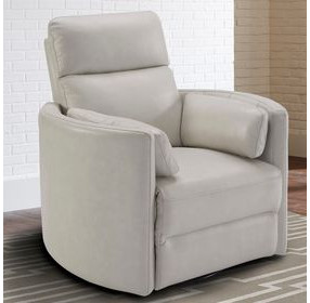 Radius Florence Ivory Cordless Swivel Glider Power Recliner