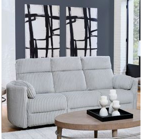 Radius Mega Grey 88" Power Reclining Sofa