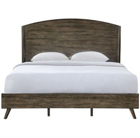 Rex Walnut Panel Bedroom Set