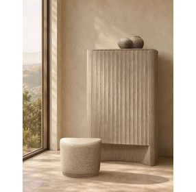 Loggia Aria 2 Door Bar Cabinet with LED