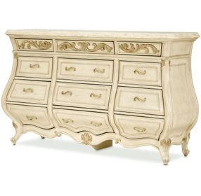 Platine de Royale Champagne 12 Drawer Dresser