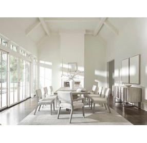 Tempo Cream Performance Fabric Arm Chair