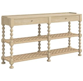 Haven Sun Oak Rectangular Console Table