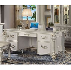 Vendome Antique Pearl Executive Home Office Set