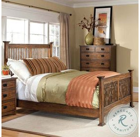Oak Park Mission 6 Drawer 40" Chest