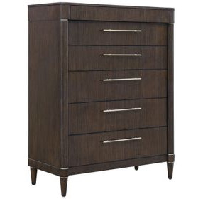 Asher Park Piano Brown 6 Drawer Chest