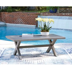 Dillon Beach Gray Rectangular Outdoor Coffee Table