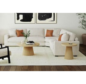 Canal Natural Round Coffee Table