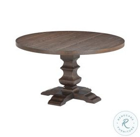 Emerson Dark Brown Round Dining Room Set
