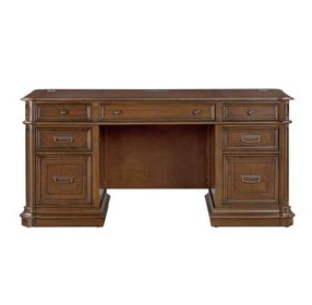 Roanoke Cherry 66" Executive Home Office Set