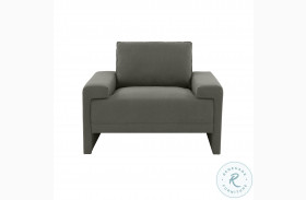 Maeve Slate Gray Accent Chair