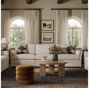 Catarina Cream 106" Sofa