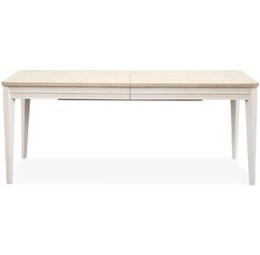 Echo Isles Sea Pearl and Driftwood Extendable Rectangular Dining Room Set