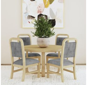 Woodridge Natural 48" Round Dining Table