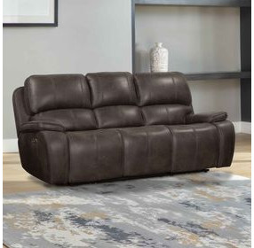 Brookings Charcoal Power Recliner Living Room Set with USB Charging
