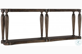 Traditions Rich Brown 90" Console Table