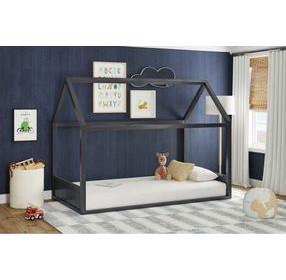 Santino Gray Twin Montessori Bed