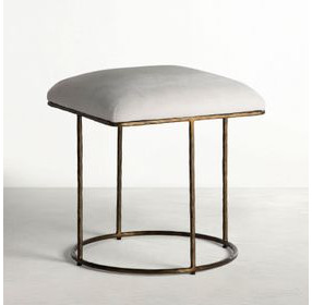 Lucas Natural Ivory Stool