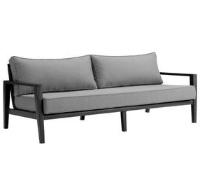 Cayman Dark Gray 80" Outdoor Conversation Set