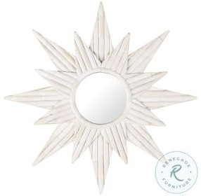 Sunburst Bone Inlay Mirror