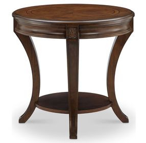 Winslet Cherry Oval End Table