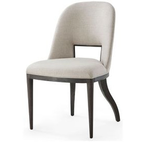 TA Studio Gray Performance Fabric Upholstered Side Chair