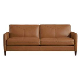 Yorwick Cognac Leather Living Room Set