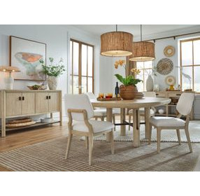 Sunset Cove Sanibel Brown 4 Door Buffet