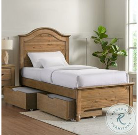Highland Sand Dune Twin Bed with Storage