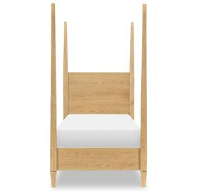 Todays Traditions Natural Hickory Youth Poster Bedroom Set