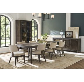 Montclair Cocoa Extendable Rectangular Dining Table