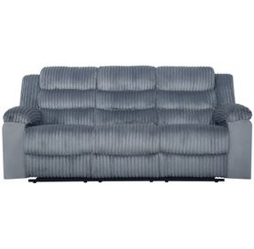 Willow Gray Living Room Set with Dual Recliner