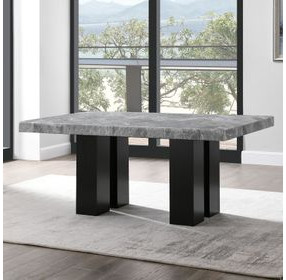 Camila Gray 70" Rectangular Dining Table