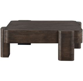 Salina Espresso Square Occasional Table Set