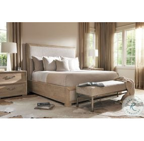 Aventura Marcona Queen Upholstered Panel Bed