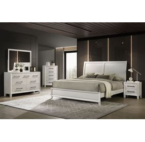 Ballard White Sleigh Bedroom Set