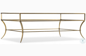 Laureng Gold Cocktail Table