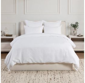 Arcadia White King Duvet