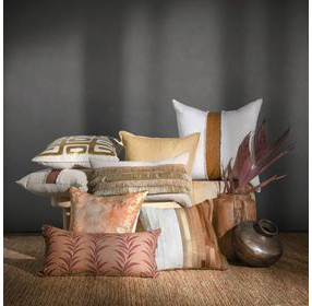 Radiant Oasis Amon Natural Rectangular Accent Pillow Set of 2