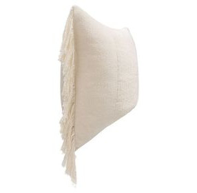 Equilibrium Volta Ivory Square Accent Pillow Set of 2