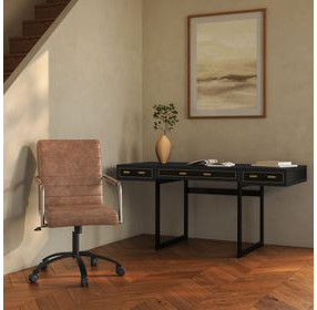 Mako Black Home Office Set