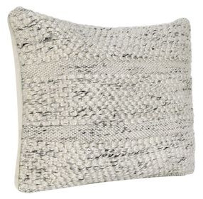 Shades Ford Ivory and Gray Rectangular Accent Pillow Set of 2
